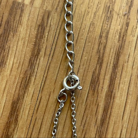 🎉HP🎉 CZ Heart necklace 925 Silver - Picture 4 of 10